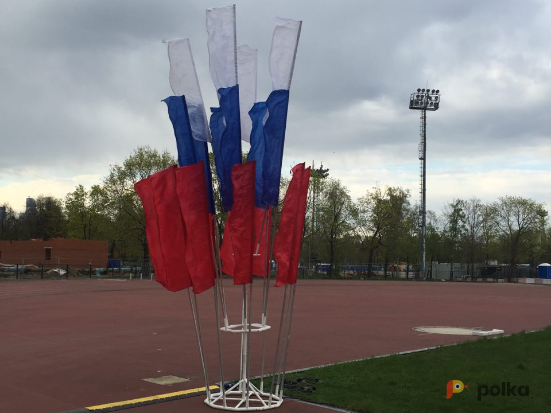 Возьмите Комплект флаговая конструкция (костер) 20 напрокат (Фото 1) в Москве