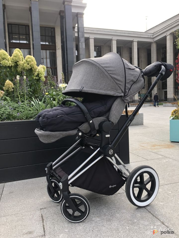 Возьмите Коляска Cybex Priam Lux Manhattan Grey напрокат (Фото 2) в Москве