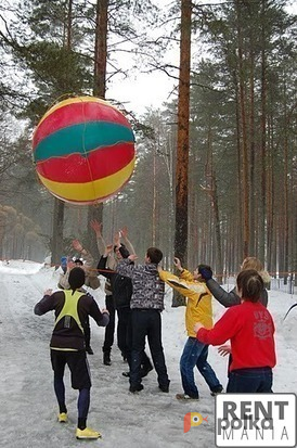 Возьмите Аттракцион Гигантский мяч напрокат (Фото 6) в Москве