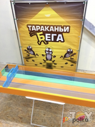 Возьмите Тараканьи бега. В комплекте стол, баннер, стенд для забегов и сами тараканы напрокат (Фото 2) в Москве