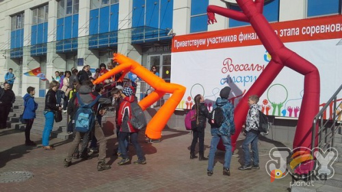 Возьмите Аэромены Высота 4 метра. Цвета разные. напрокат (Фото 3) в Москве