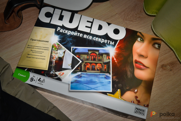 Возьмите Настольная детективная игра "CLUEDO" напрокат (Фото 1) в Москве