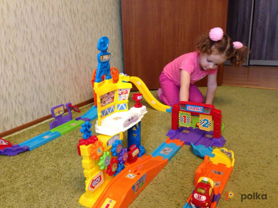 Возьмите Гоночный трек с машинкой и пультом Vtech напрокат (Фото 2) в Москве
