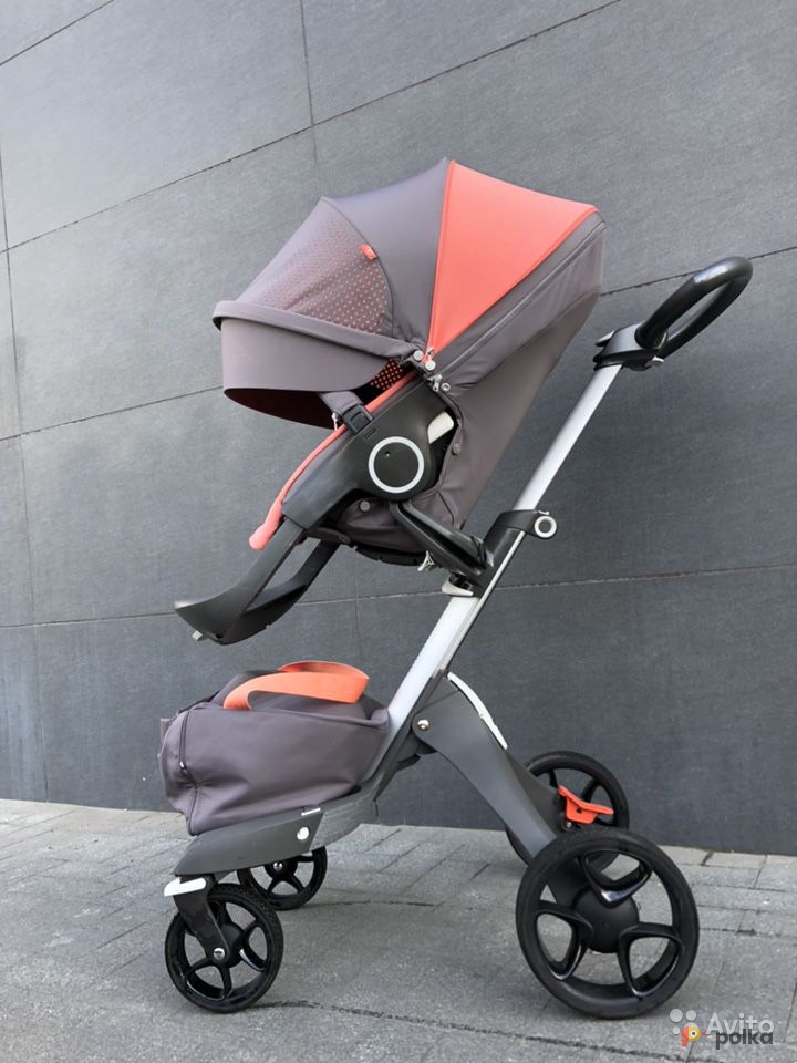 Возьмите Прогулочная коляска Stokke v5  Coral 12 кг напрокат (Фото 2) в Москве