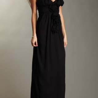 Платье ABS by Allen Schwartz Black Roses Gown Размеры 40, 42