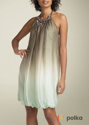 Возьмите Платье ABS by Allen Schwartz Green Ombre Dress Размер 42 напрокат (Фото 2) в Москве
