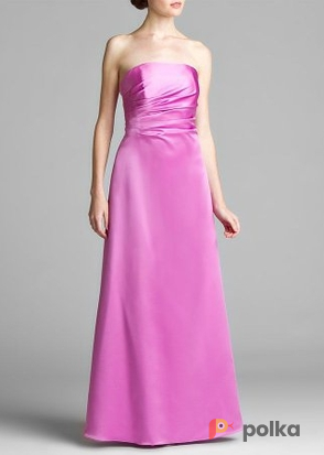 Возьмите Платье ABS by Allen Schwartz Pink/Rouge  satin evening gown Размеры 42, 44 напрокат (Фото 2) в Москве