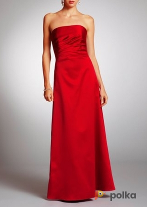 Возьмите Платье ABS by Allen Schwartz Pink/Rouge  satin evening gown Размеры 42, 44 напрокат (Фото 6) в Москве
