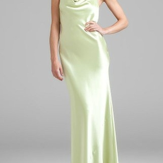 Платье ABS by Allen Schwartz Pistachio Neck Gown Размер 44