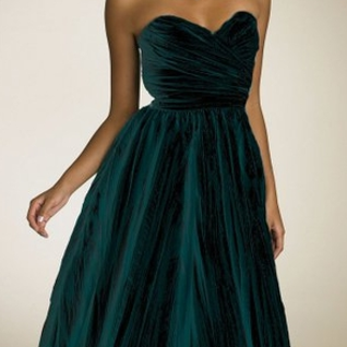 Платье ABS by Allen Schwartz Sea wave Taffeta Sweatheard Dress Размеры 40, 42, 44