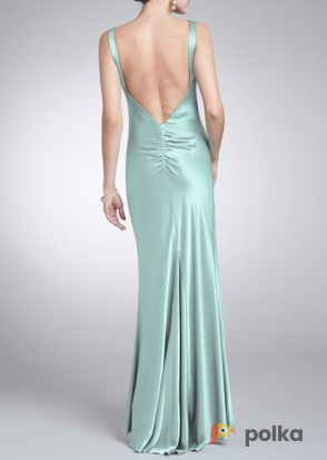 Возьмите Платье ABS by Allen Schwartz SeaFoam Neck Gown Размер 42 напрокат (Фото 2) в Москве