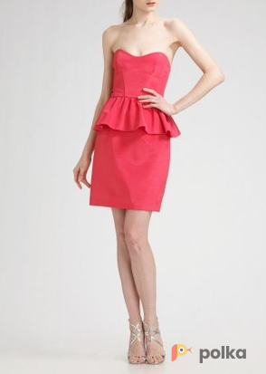 Возьмите Платье ABS by Allen Schwartz Sweatheard Red Dress Размеры 42, 44 напрокат (Фото 2) в Москве