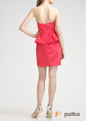 Возьмите Платье ABS by Allen Schwartz Sweatheard Red Dress Размеры 42, 44 напрокат (Фото 3) в Москве