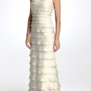 Платье Adrianna Papell Full Length Dress Ivory Размеры 44, 46, 48