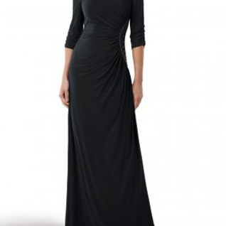Платье Adrianna Papell Matte Gown Sleeve 3/4 Размер 46