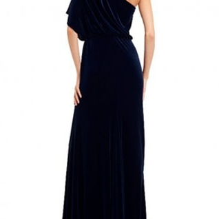 Платье Adrianna Papell Midnight Velvet Gown Размер 46