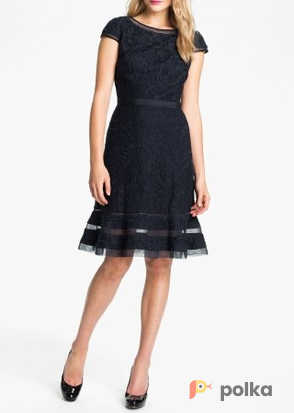 Возьмите Платье Adrianna Papell Navy Lace Fit Dress Размер 48 напрокат (Фото 2) в Москве