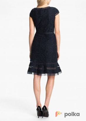 Возьмите Платье Adrianna Papell Navy Lace Fit Dress Размер 48 напрокат (Фото 1) в Москве