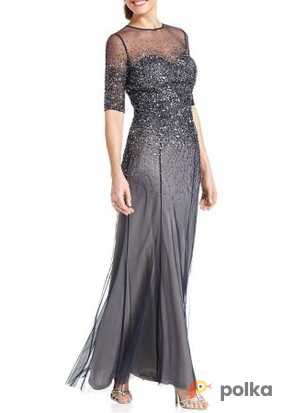 Возьмите Платье Adrianna Papell Sequined Beaded Gown P Размер 44 напрокат (Фото 2) в Москве