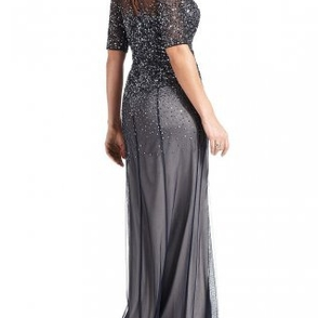 Платье Adrianna Papell Sequined Beaded Gown P Размер 44