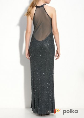 Возьмите Платье Adrianna Papell Smokey/Powder Sequin Dress P Размер 46 напрокат (Фото 2) в Москве
