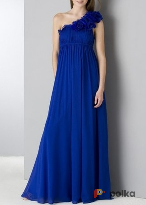 Возьмите Платье Aidan Mattox Black/Blue/Cobalt/Ivory/Purple  Dress Padded Bust Размеры 40, 42, 44,48 напрокат (Фото 3) в Москве