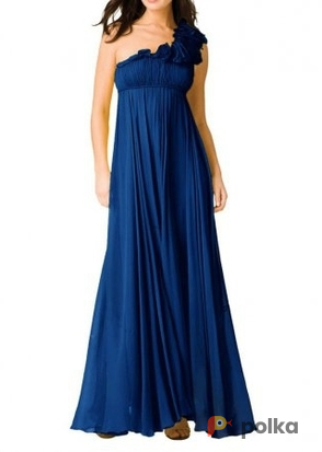 Возьмите Платье Aidan Mattox Black/Blue/Cobalt/Ivory/Purple  Dress Padded Bust Размеры 40, 42, 44,48 напрокат (Фото 2) в Москве