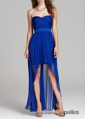 Возьмите Платье Aidan Mattox Cobalt High-low Dress Размеры 40, 42, 44 напрокат (Фото 2) в Москве