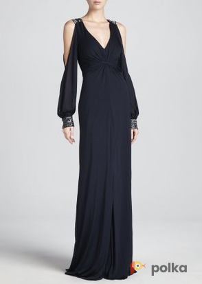 Возьмите Платье Aidan Mattox Cold Shoulder Dress Размер 40 напрокат (Фото 4) в Москве