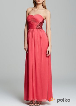 Возьмите Платье Aidan Mattox Dress Corall Yewel Размер 44 напрокат (Фото 2) в Москве