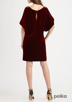 Возьмите Платье Aidan Mattox Dress Velvet Red Размер 48 напрокат (Фото 4) в Москве