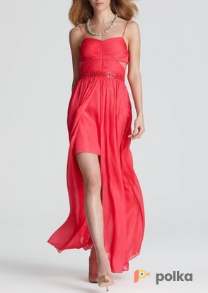 Возьмите Платье Aidan Mattox High-low Dress Corall Размер 44 напрокат (Фото 3) в Москве