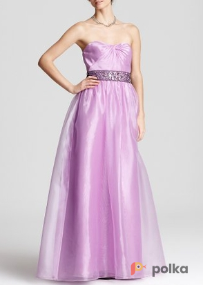 Возьмите Платье Aidan Mattox Lilac Straples Dress Размеры 40, 42, 44 напрокат (Фото 2) в Москве
