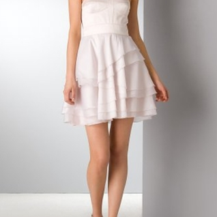 Платье Aidan Mattox Pink Cocktail Dress Silk Размер 42