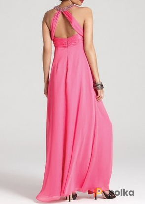 Возьмите Платье Aidan Mattox Pink/Corall  Padded Bust Drop Dress Размеры 40, 44 напрокат (Фото 4) в Москве