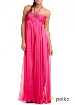 Возьмите Платье Aidan Mattox PinkGown Yeweled Neck Размер 42 напрокат (Фото 2) в Москве