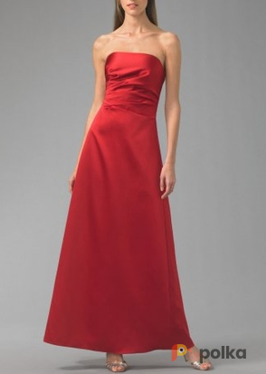 Возьмите Платье Aidan Mattox Red satin evening gown Размер 42 напрокат (Фото 3) в Москве