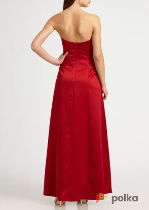 Возьмите Платье Aidan Mattox Red satin evening gown Размер 42 напрокат (Фото 4) в Москве