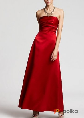 Возьмите Платье Aidan Mattox Red satin evening gown Размер 42 напрокат (Фото 2) в Москве