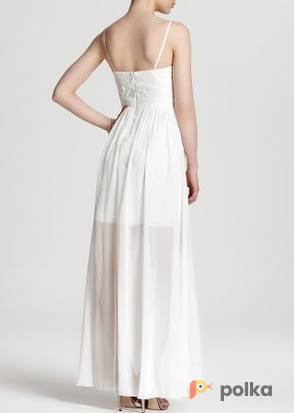 Возьмите Платье Aidan Mattox White/Black  High-low Dress SQ Размеры 40, 44 напрокат (Фото 3) в Москве