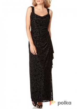 Возьмите Платье Alex Evenings Dress Adjustable Sleeve velvet P Размер 44 напрокат (Фото 2) в Москве