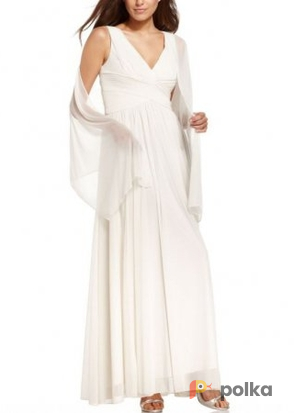 Возьмите Платье Alex Evenings Ivory dress drape front Размер 46 напрокат (Фото 2) в Москве