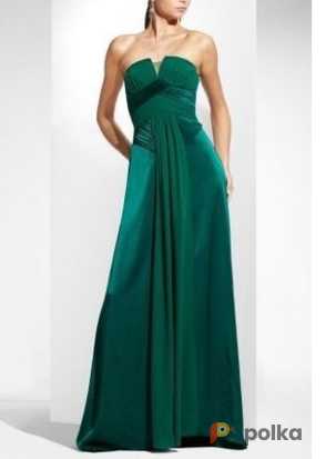Возьмите Платье BCBGMAXAZRIA Emerald Green Silk Gown Размер 40 напрокат (Фото 2) в Москве
