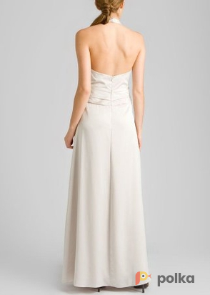 Возьмите Платье BCBGMAXAZRIA Ivory Satin Long Gown Размер 42 напрокат (Фото 3) в Москве