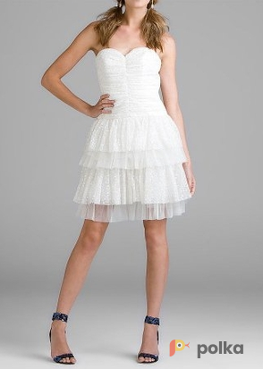 Возьмите Платье Betsey Johnson White Spangles Dress Размер 42 напрокат (Фото 3) в Москве