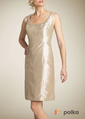 Возьмите Платье с жакетом Cachet Beaded Shantung Dress & Bolero Размер 46 напрокат (Фото 3) в Москве