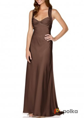 Возьмите Платье Calvin Klein Espresso Long Formal Dress Размеры 42, 44, 46 напрокат (Фото 1) в Москве