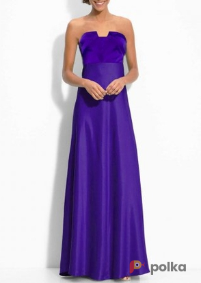 Возьмите Платье Calvin Klein Purple Full Lieght Dress Satin Размер 44 напрокат (Фото 2) в Москве