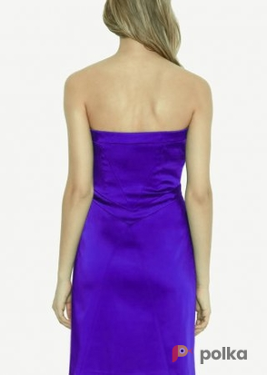 Возьмите Платье Calvin Klein Purple Full Lieght Dress Satin Размер 44 напрокат (Фото 2) в Москве