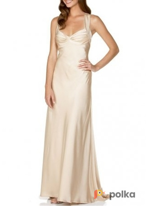 Возьмите Платье Calvin Klein Turcose/Green/Dark Green/Yellow/Shampagne    Long Formal Dress Размер 42 напрокат (Фото 2) в Москве